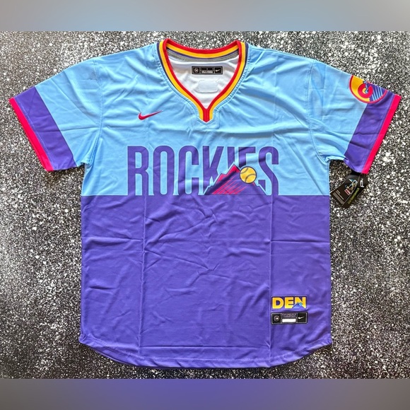 Colorado Rockies City Connect Men’s Nike Dri-FIT ADV MLB Limited Jersey 2025 - Picture 1 of 7